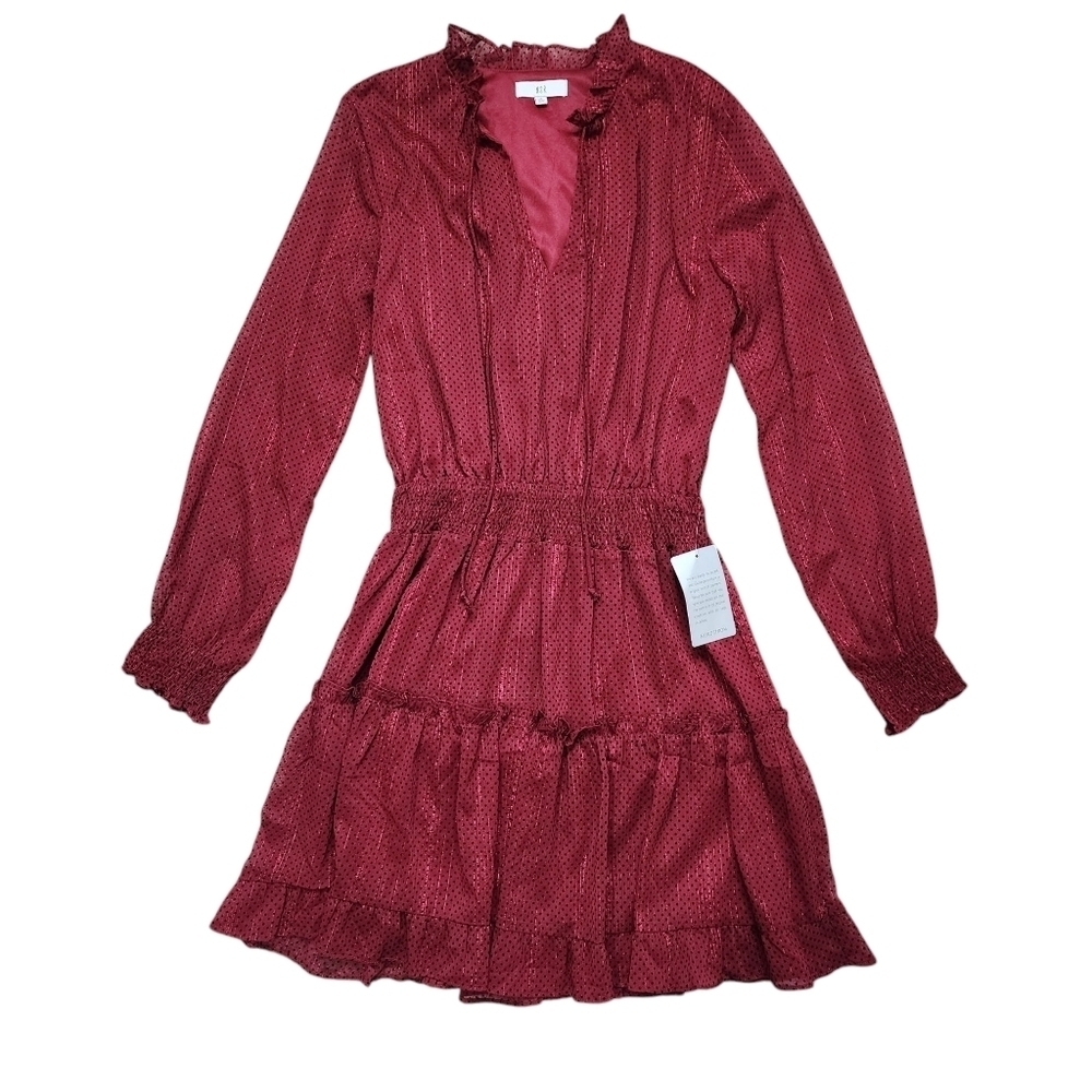 NWT NSR Red Polka Dot Dress Size Small
